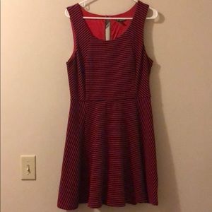 Navy and blue express dress